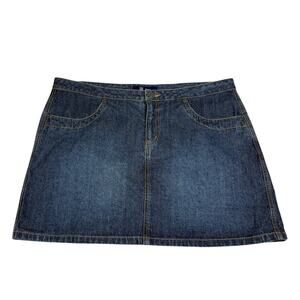 Y2K So Brand Denim Mini Skirt Junior Womens Size 15